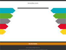 Tablet Screenshot of bravotec.com